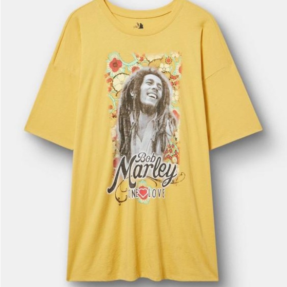 Torrid Bob Marley One Love Graphic TShirt size 1